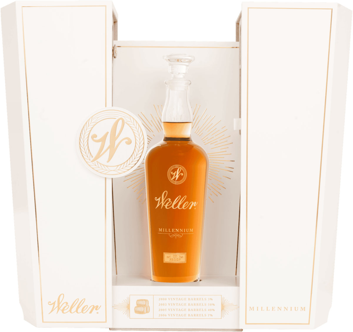 W.L. Weller Millennium Edition Bourbon Whiskey
