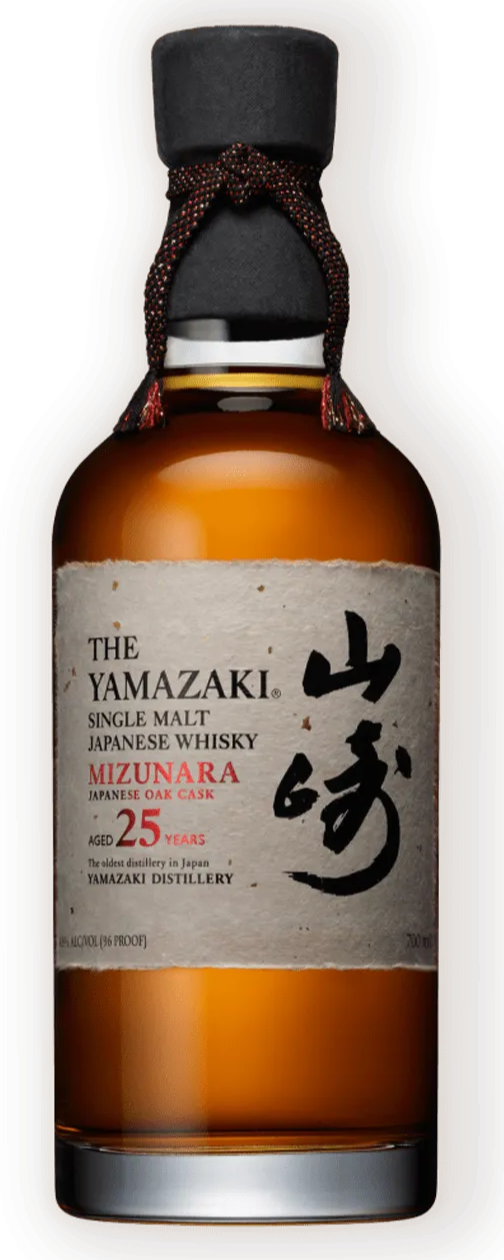 Suntory Yamazaki 25 Year Mizunara Japanese Oak Cask