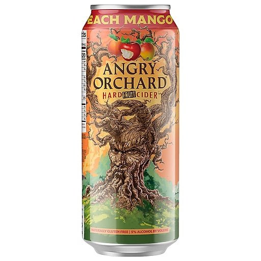 Angry Orchard Peach Mango Hard Fruit Cider 710ml