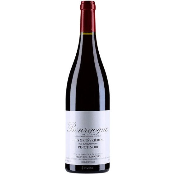 Frederic Esmonin Les Genevrieres Bourgogne Pinot Noir 2019 750ml