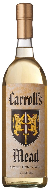 Carroll's Sweet Honey Mead Wine