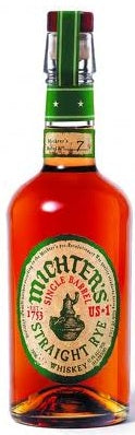 Michter&#39;s US*1 Rye Whiskey Straight Single Barrel 750ml