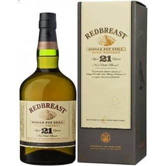 Redbreast 21 Years Single Pot Still Non Chill Filtered Irish Whiskey 750ml