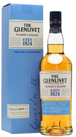 Glenlivet Single Malt Scotch Whiskey Founder's Reserve 750ml