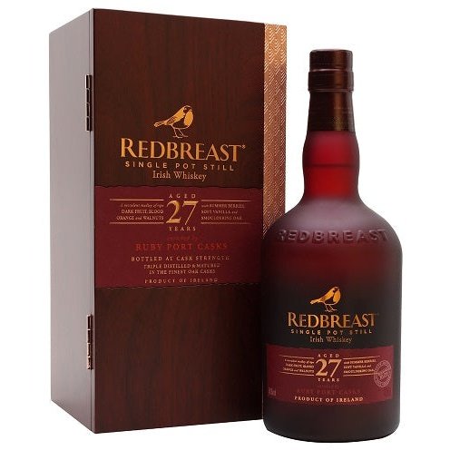 Redbreast Single Pot Still Irish Whiskey Aged 27 Years Ruby Port Casks Batch No.3 750ml