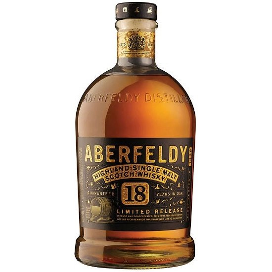 Aberfeldy 18 Year Single Malt Scotch Whisky 750ml