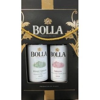 Bolla 2 Bottle Gift Set With Window - Chianti and Pinot Grigio
