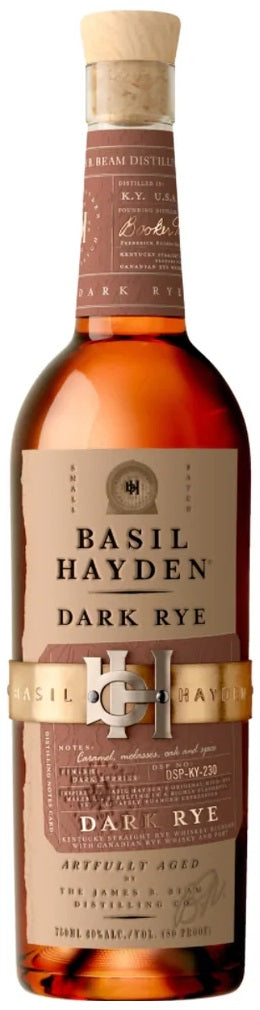 Basil Hayden&#39;s Dark Rye Whiskey 750ml