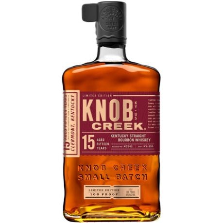 Knob Creek Whiskey Bourbon 15 Year Old 100 Proof 750ml