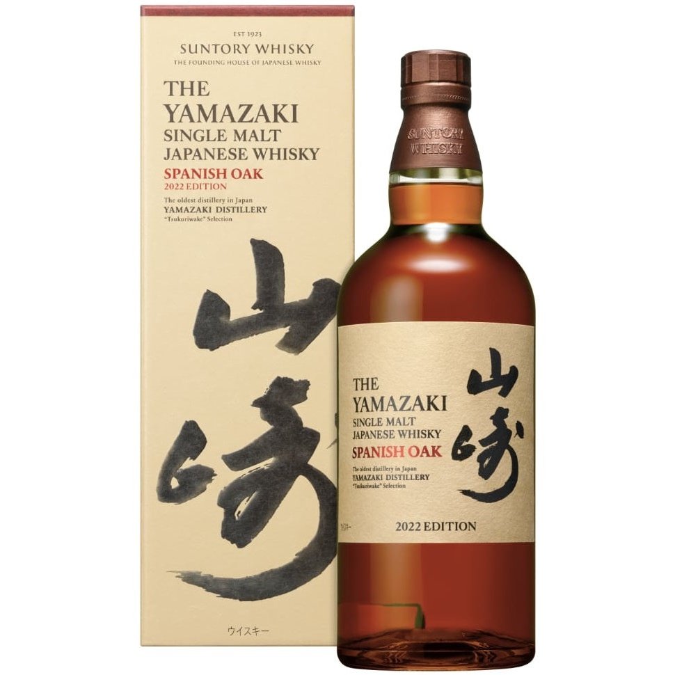 Suntory Yamazaki Spanish Oak Single Malt Japanese Whiskey