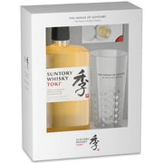Toki Japanese Whisky Gift Set with Highball Glass 750ml