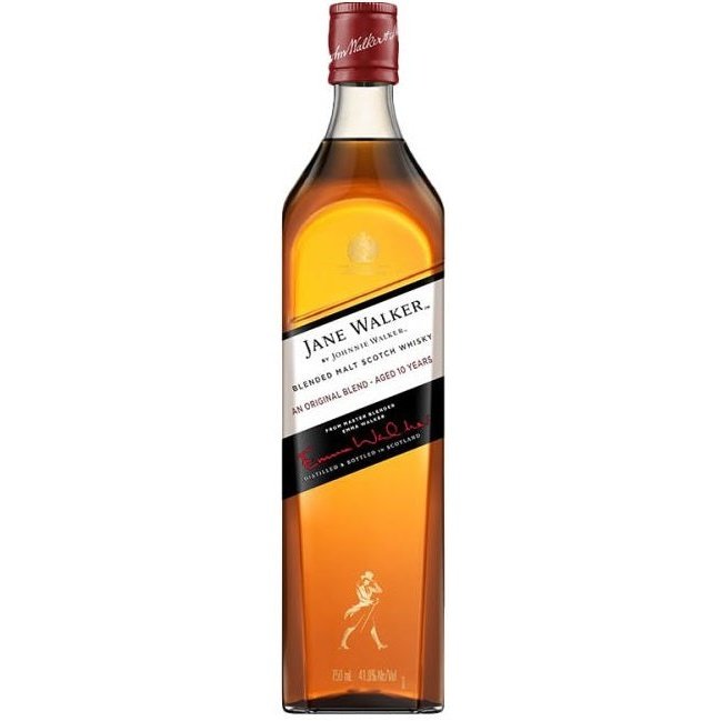 Jane Walker 10 Year Blended Malt Scotch Whisky By Johnnie Walker 750ml