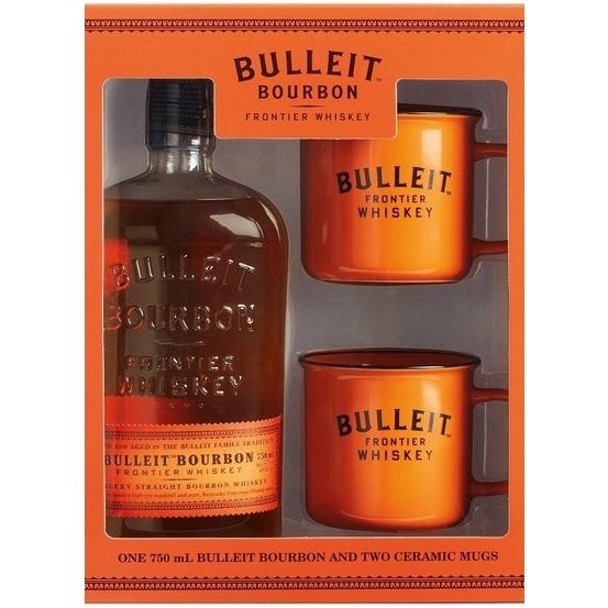 Bulleit Bourbon 2020 Gift Set With 2 Ceramic Mugs 