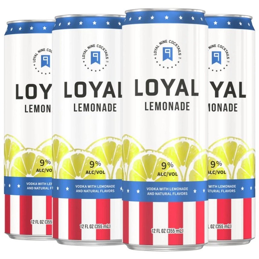 Loyal 9 Mixed Lemonade 4pack/ 355ml each