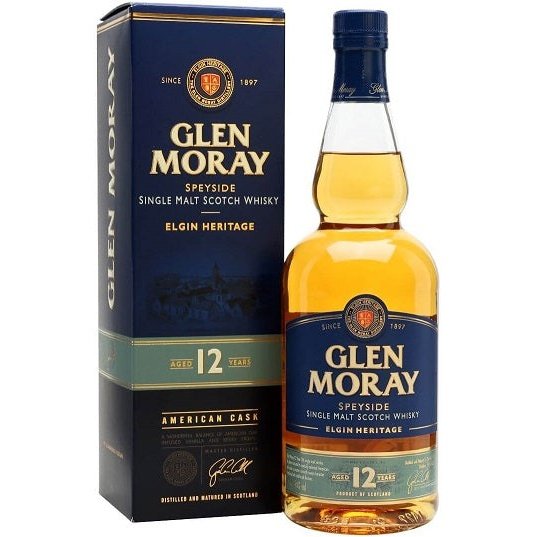Glen Moray Elgin Heritage 12 Year Old Speyside Single Malt Scotch 750ml
