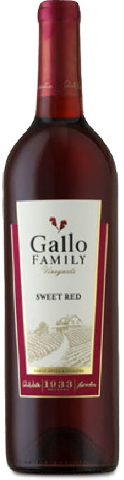 Gallo Family Vineyards Sweet Red bottle