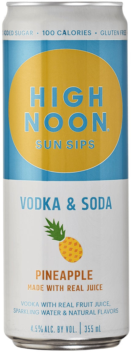 High Noon Sun Sips Variety Hard Seltzer 8Pk 355ml