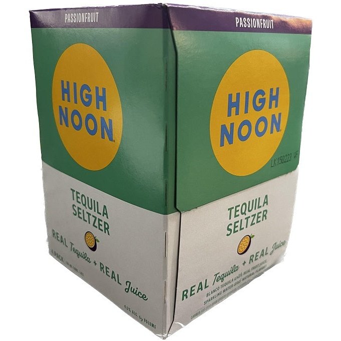 High Noon Tequila Passionfruit Seltzer 4 Pack 355ml