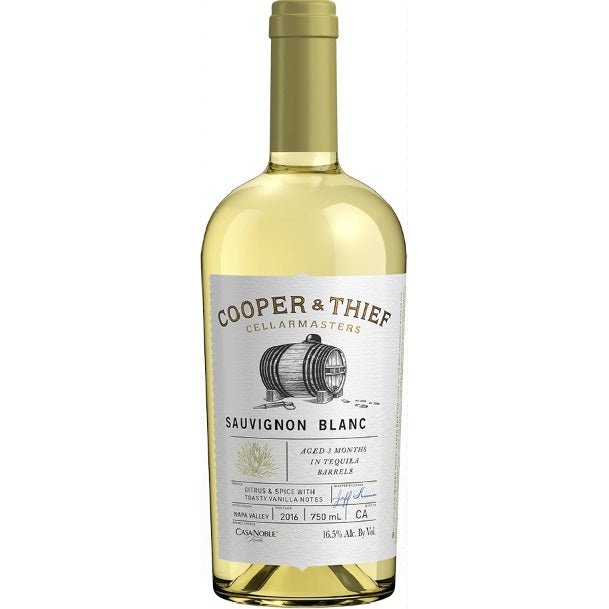 Cooper &amp; Thief Sauvignon Blanc Aged in Tequila Barrels 2017 750ml