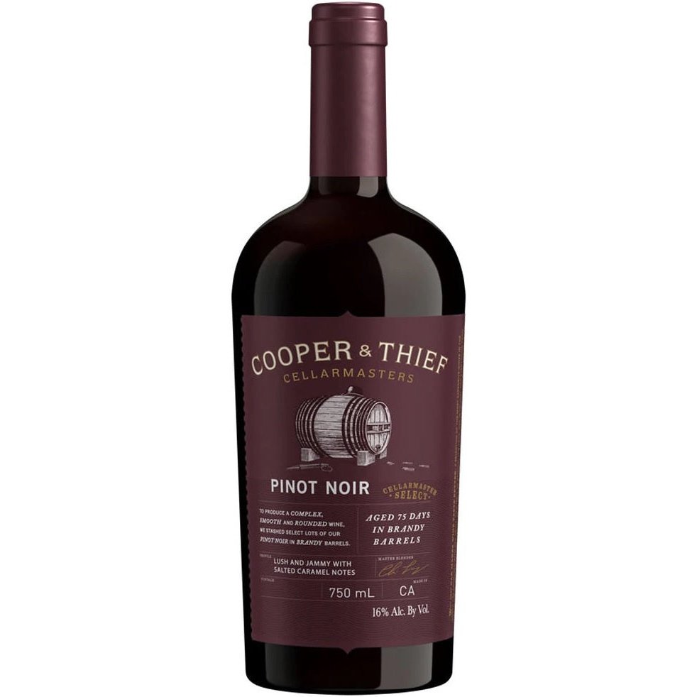 Cooper & Thief Pinot Noir Aged in Brandy Barrels 2018 750ml