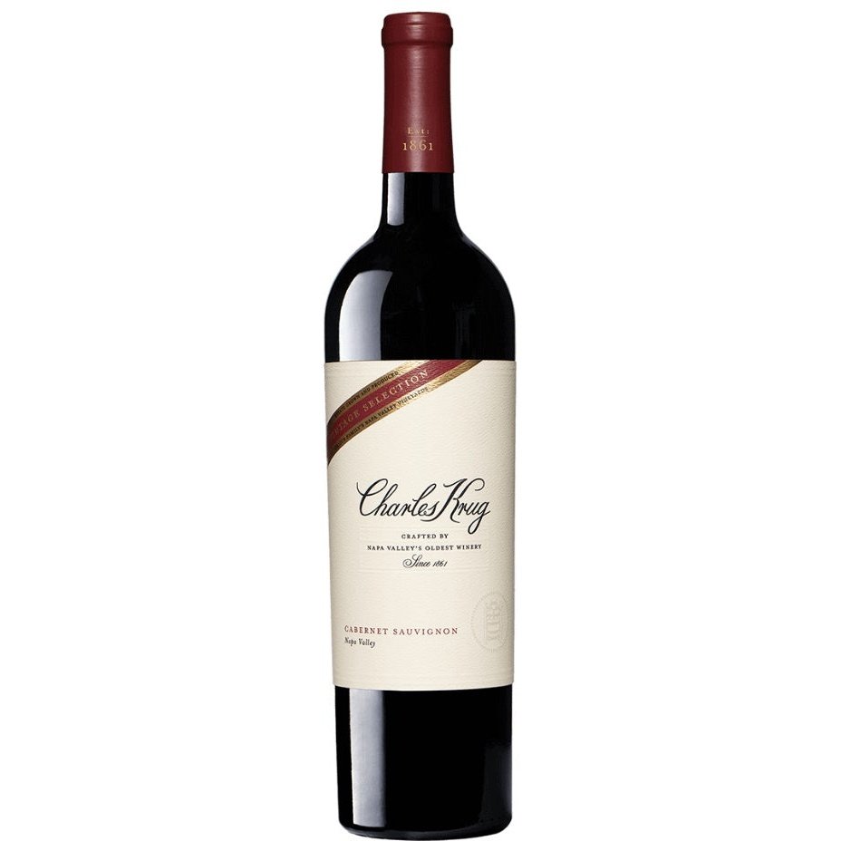 Charles Krug Cabernet Sauvignon Napa Valley Vintage Selection 2016