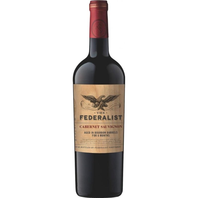 The Federalist Cabernet Sauvignon Lodi Aged In Bourbon Barrels 2017 750ml