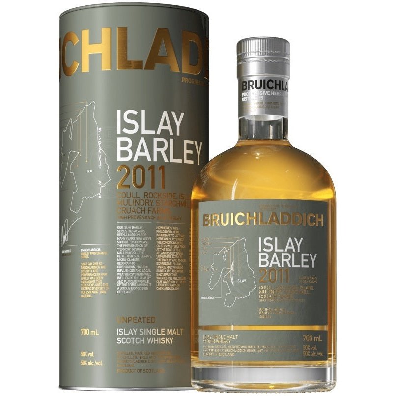Bruichladdich Islay Barley Unpeated Single Malt Whisky 2011 750ml