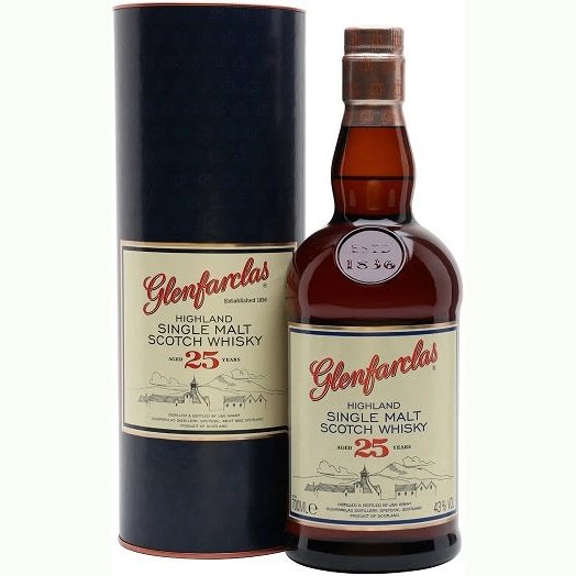 Glenfarclas Highland Single Malt Scotch Whisky 25 Year 750ml