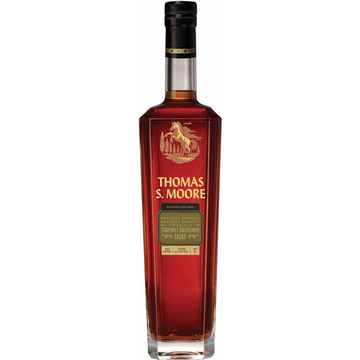 Thomas S. Moore, Cabernet Sauvignon Casks Extended Cask Finish Kentucky Straight Bourbon Whiskey 750ml