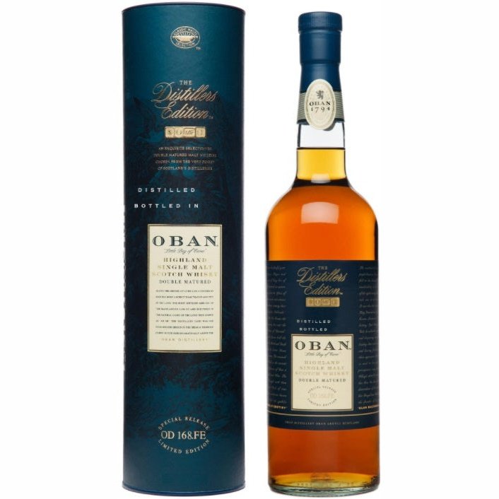Oban Single Malt Scotch Whisky The Distiller&#39;s Edition 2005 Double Matured In Montilla Fino Cask 750ml