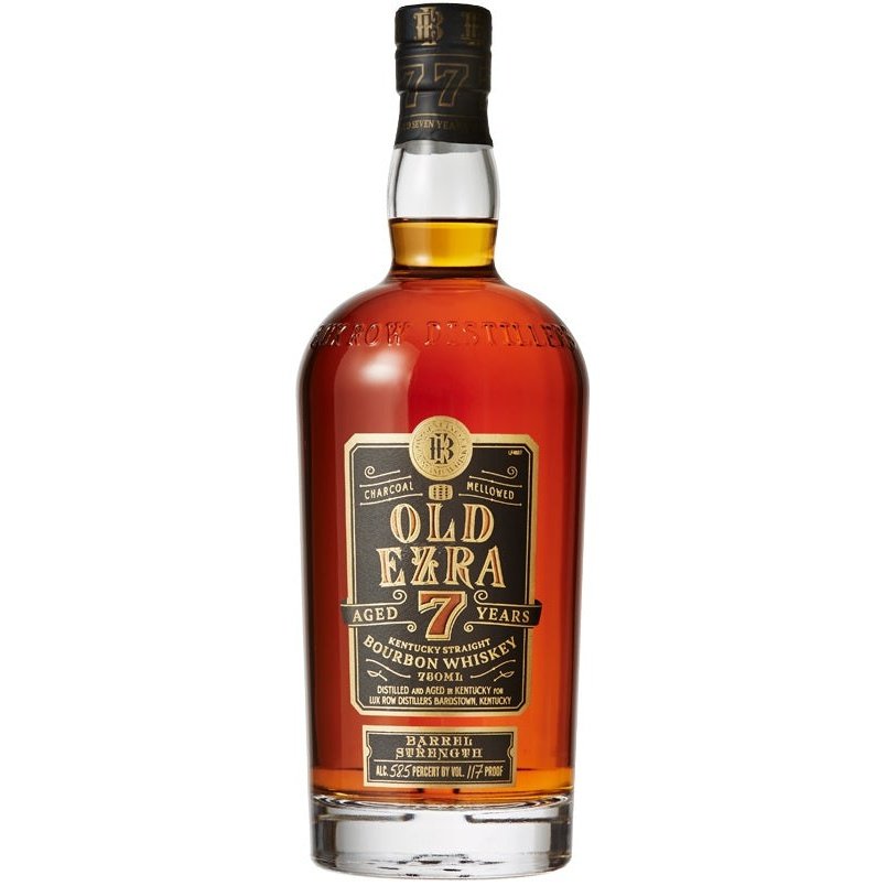 Ezra Brook&#39;s Old Ezra Bourbon Whiskey 7 Year 750ml