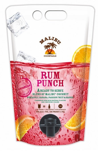 Malibu Rum Punch Pouch 1.75L