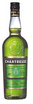 Chartreuse French Liqueur Green