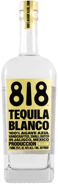 818 テキーラ Blanco 100% Agave Azul 818 Tequila Blanco 750ml - Liquor Store New York