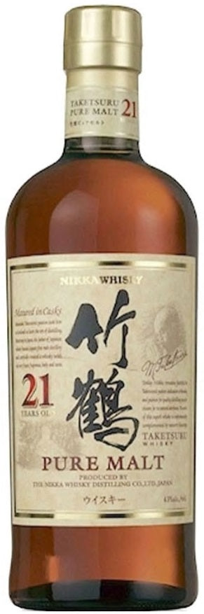 Nikka Whisky Pure Malt Taketsuru 21 Year Old Whisky 750ml