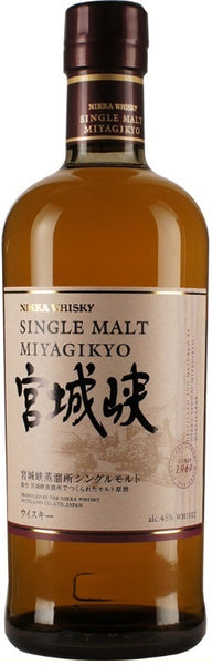 Nikka Whisky Single Malt Miyagikyo 750ml - Liquor Store New York
