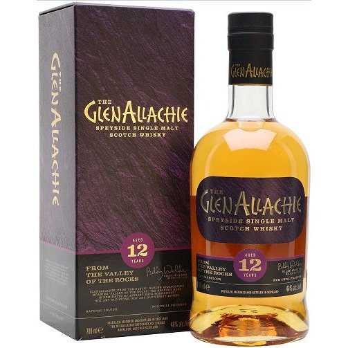 The GlenAllachie 12 Year Old Speyside Single Malt Scotch Whisky 750ml