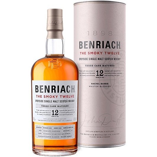 The Benriach The Smoky Twelve 12 Year Old Single Malt Scotch Whisky 750ml