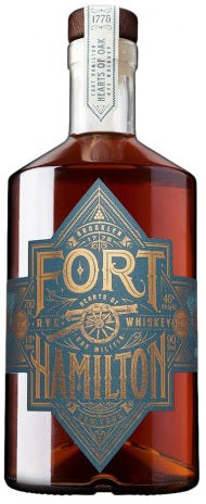 Fort Hamilton Single Barrel Rye Whiskey Aged 3 Years 750ml