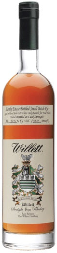 Willett Straight Rye Whiskey 4 Year 112.8 Proof 750ml