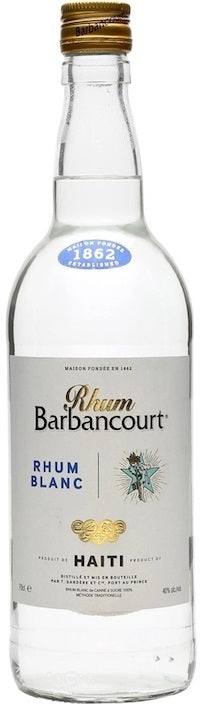 Rhum Barbancourt Light Traditonal White Rum 750ml