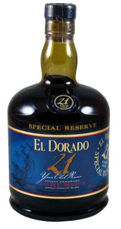El Dorado Special Reserve 21 Year Old Rum 750ml