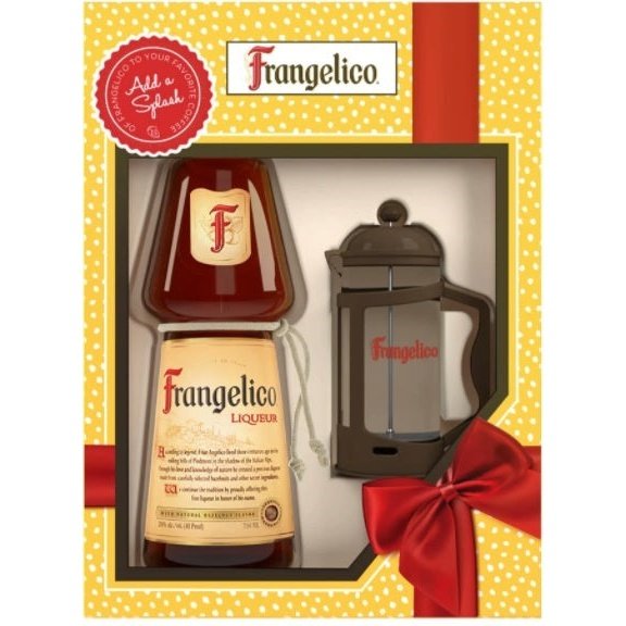 Frangelico Hazelnut Gift Set 2020 Including One French Coffee Press 750ml