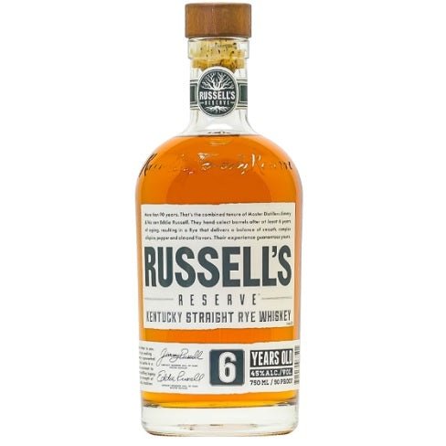 Wild Turkey Russell's Reserve 6 Year Rye Whiskey 750ml