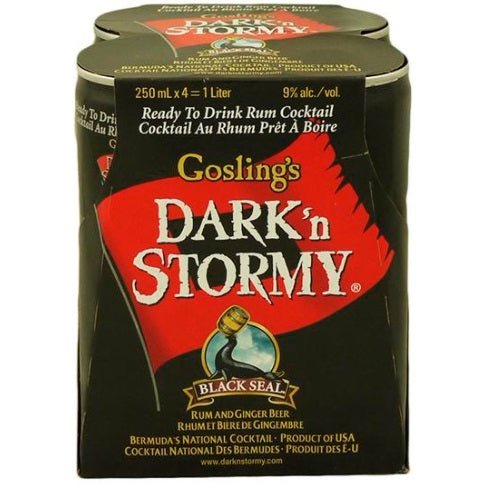 Goslings Dark&#39;n Stormy 4 Pack - 250ml Each
