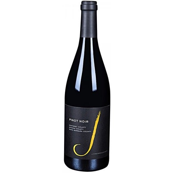 J Vineyards &amp; Winery Pinot Noir Sonoma County, Monterrey County, Santa Barbera 2016 750ml