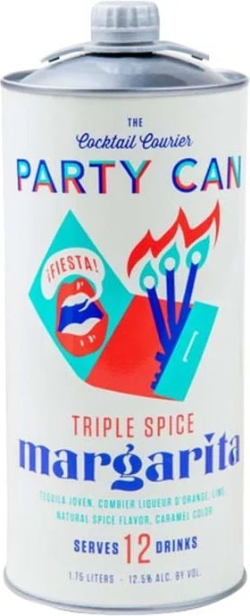 Cocktail Courier Triple Spice Margarita Party Can 1.75L