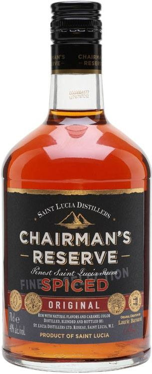 Chairman&#39;s Reserve Finest Saint Lucia Spiced Rum 750ml