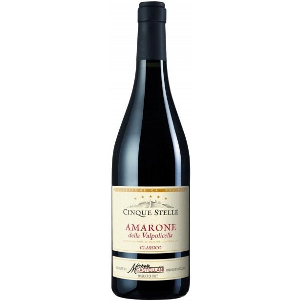 Michele &amp; Figli Castellani Cinque Stelle Amarone della Valpolicella 2013 750ml