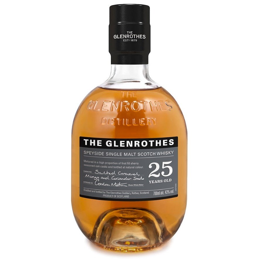 Glenrothes 25 Year Old Speyside Single Malt Scotch Whisky 750ml